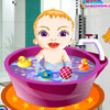 cute-baby-girl-bath