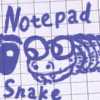 notepad-snake