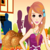 pretty-thanksgiving-party-girl