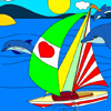 sail-with-dolphins-yatch-coloring
