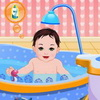sweet-baby-bathing
