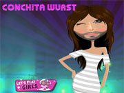 Juego Conchita Wurst Dress Up