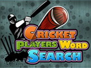 Los jugadores de cricket Word Search