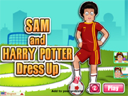 Sam y Harry Potter Dress up