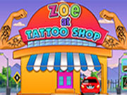 Zoe en Tattoo Shop