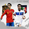 Final de la EURO: España v italia