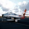 F-84 Thunderjet deslizante
