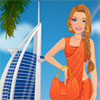 Chica visita Dubai