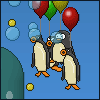 Montones de pingüinos