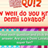 Quiz – ¿Usted sabe Demi Lovato?