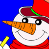 Snowman Coloring Game