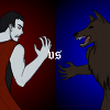 Vampiros vs hombres lobo: TicTacToe