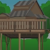 Wooden house escape